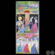 COSTUMBRES PARAGUAYAS, 1965 - Obra de JOSÉ LATERZA PARODI y JOSEFINA PLÁ